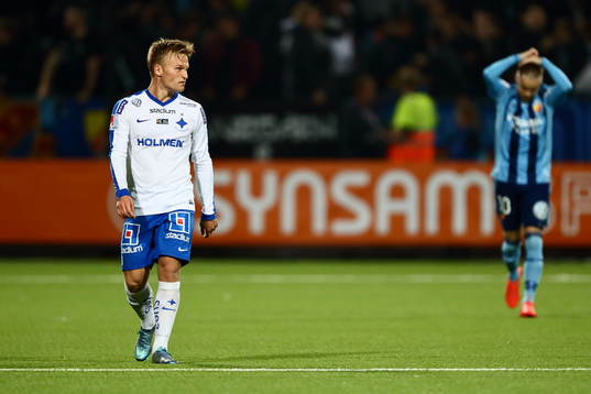 Norrköpings Nicklas Bärkroth deppar
