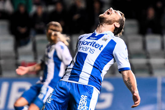 IFK Göteborgs Tobias Hysén deppar