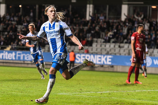 IFK Göteborgs Elias Mar Omarsson jublar