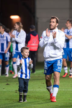 IFK Göteborgs Tobias Hysén tackar publiken