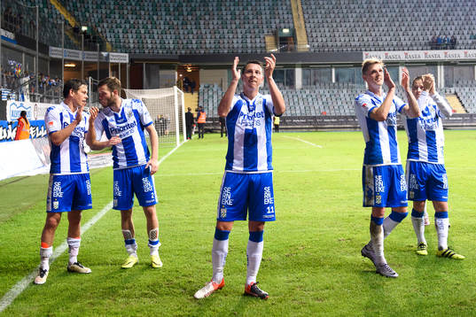 IFK Göteborgs Mads Albaek, Emil Salomonsson, Martin