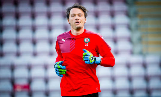Örebros målvakt Anton Fagerström