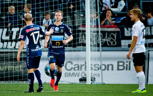 Gefles Johan Bertilsson gör 2-1