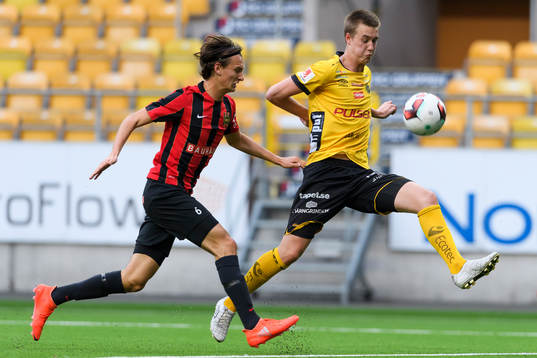 Elfsborgs Hugo Svensson och Brommapojkarnas Hjalmar Ekdal
