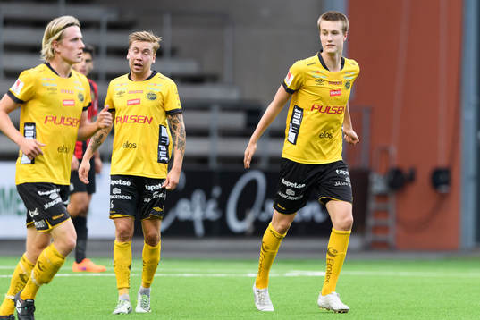 Elfsborgs Hugo Svensson jublar