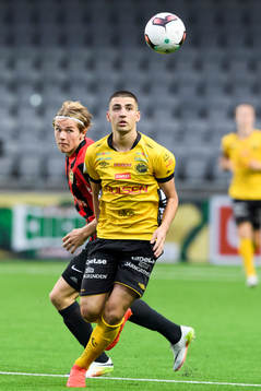 Elfsborgs Ibrahim Dresevic och Brommapojkarnas Viktor