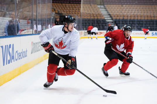 Bläddra bland fler bilder av Ishockey, World Cup of Hockey, 10, träning Kanada