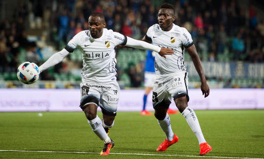 Häckens John Owoeri och Alhassan Kamara