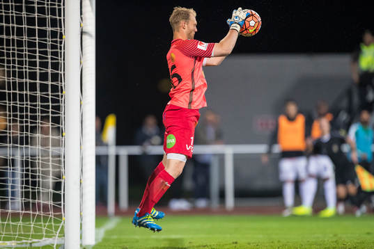 Falkenbergs målvakt Alexander Lundin