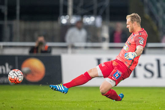 Falkenbergs målvakt Alexander Lundin