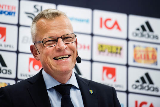 Sveriges förbundskapten Janne Andersson
