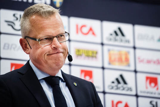 Sveriges förbundskapten Janne Andersson