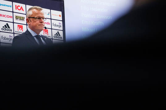 Sveriges förbundskapten Janne Andersson