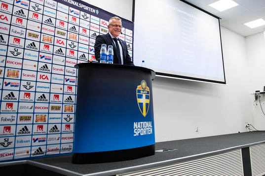 Sveriges förbundskapten Janne Andersson