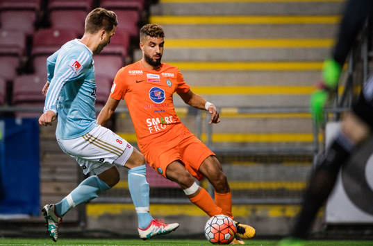 Athletics Omar Eddhari utmanar Degerfors Andreas Holmberg
