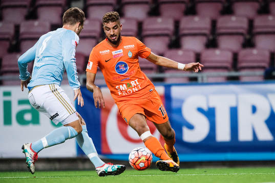 Athletics Omar Eddhari utmanar Degerfors Andreas Holmberg