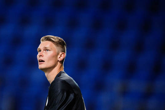 Degerfors målvakt Jesse Öst