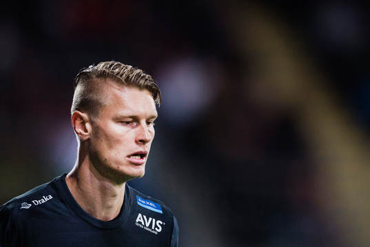Degerfors målvakt Jesse Öst