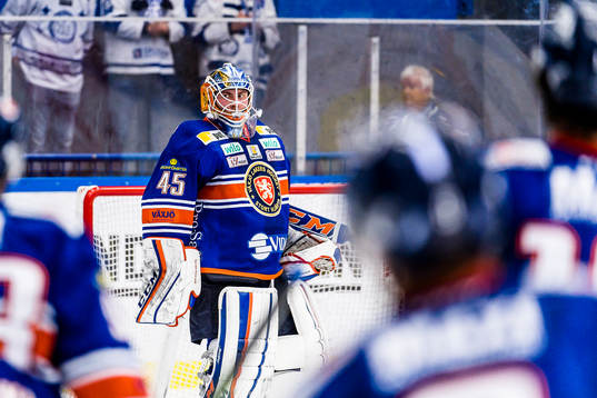 Växjös målvakt Viktor Andrén