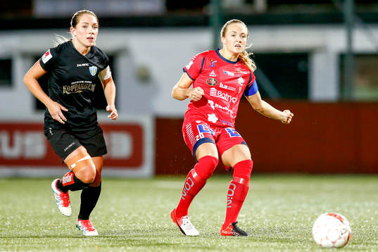 Göteborgs Elin Rubensson och Linköpings Magdalena Eriksson