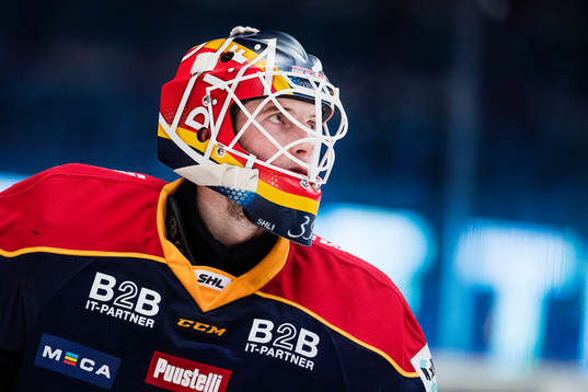 Djurgårdens målvakt Adam Reideborn