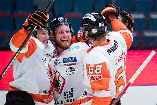 Karlskronas Marcus Paulsson, Joachim Rohdin och Daniel