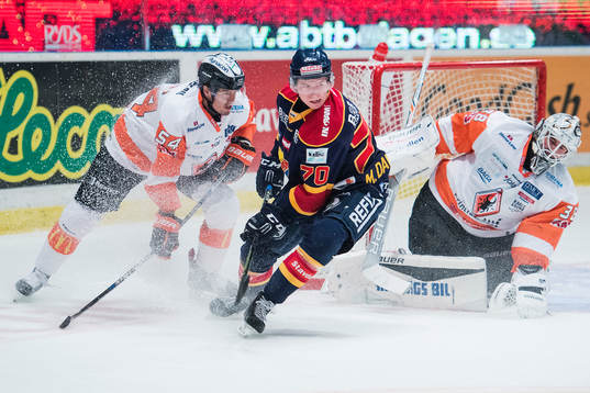 Karlskronas Alexander Deilert och Djurgårdens Marcus