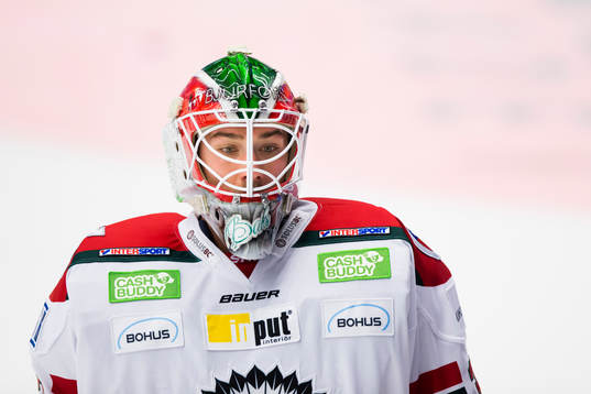 Frölundas målvakt Dan Bakala