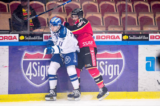 Leksands Martin Karlsson och Luleås Craig Schira