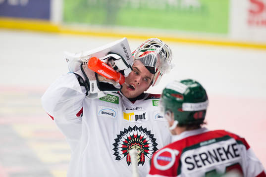 Frölundas målvakt Johan Gustafsson