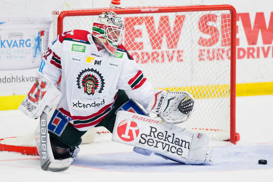 Frölundas målvakt Johan Gustafsson