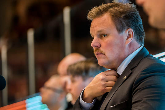 Färjestads Tränare Leif Carlsson