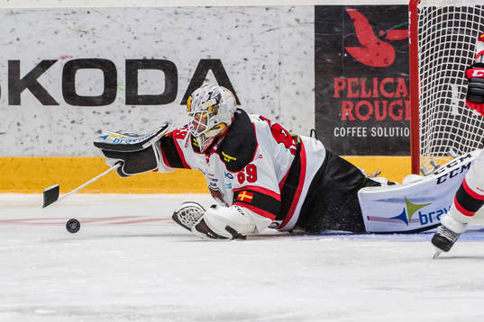 Malmö Redhawks målvakt Oscar Alsenfelt