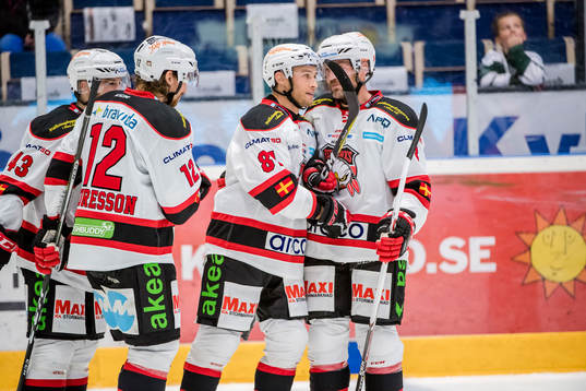Malmö Redhawks Ilari Filppula jublar