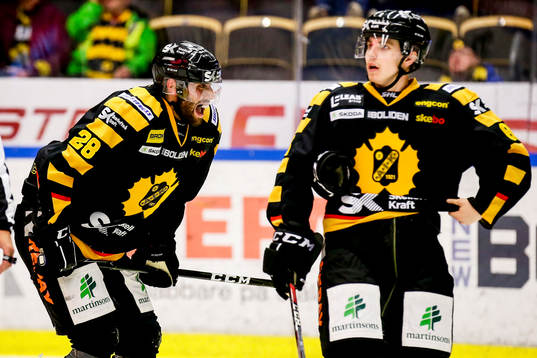Skellefteås Johan Alm och Sebastian Aho