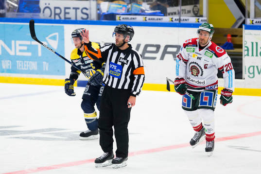 s Chris Abbott och Frölundas Joel Lundqvist