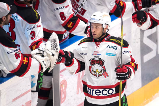Malmö Redhawks Ilari Filppula jublar