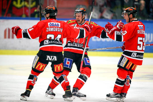 Örebros Petr Zamorsky, Marcus Weinstock, Bobbo Petersson
