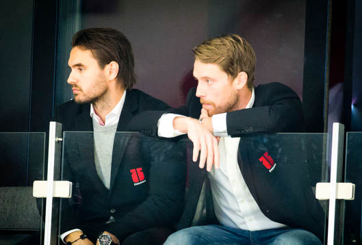 Örebros Martin Johansson och Joakim Andersson deppar