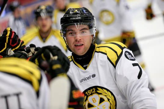 Brynäs Ponthus Westerholm jublar