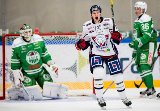 Linköpings Emil Kristensen jublar