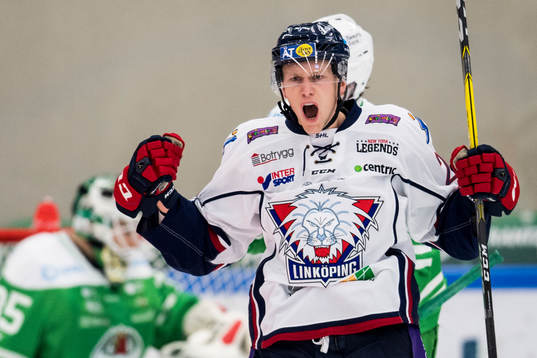 Linköpings Emil Kristensen jublar