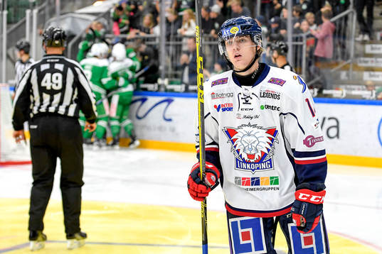 Linköpings Petter Hansson deppar