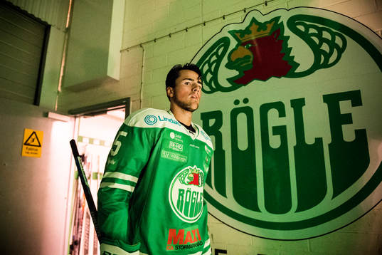 Rögles Alen Bibic redo att göra entré