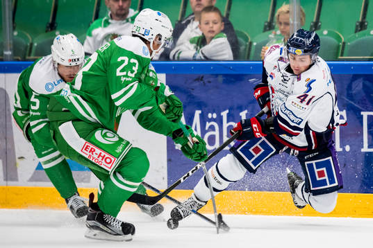 Linköpings Broc Little mot Rögles Alen Bibic och Daniel