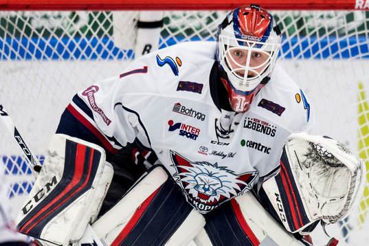 Linköpings målvakt Marcus Högberg