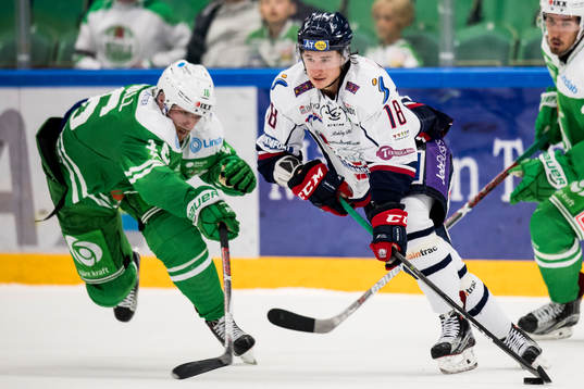 Linköpings Jacob Lilja och Rögles Christopher Liljewall