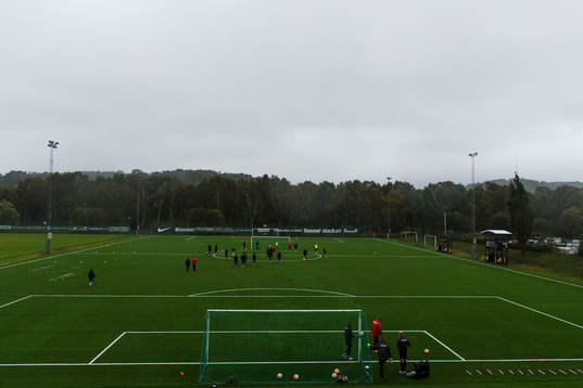 Häcken tränar på Gothia Park Academy