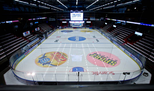 Behrn Arena invändig interiör