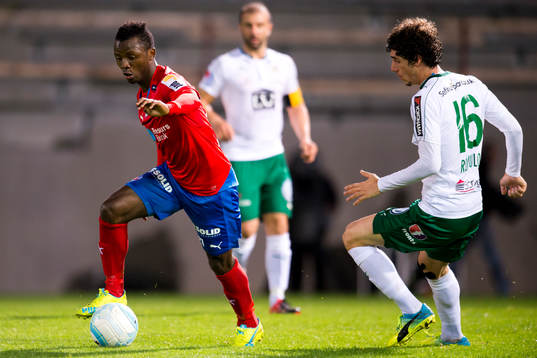 Helsingborgs Amethyst Surprise Bradley Ralani och Hammarbys